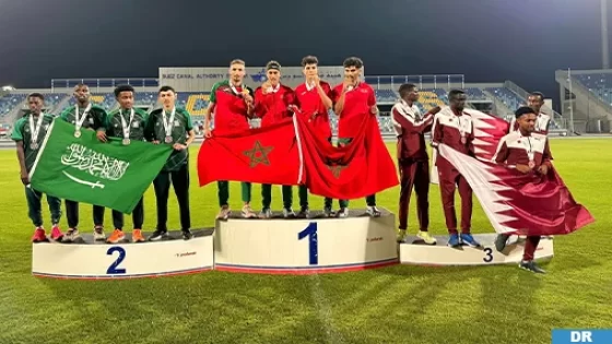 Championnat arabe d’athlétisme U23 : Le Maroc sacre champion