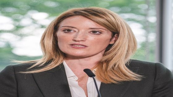 Parlement européen: Roberta Metsola réélue présidente