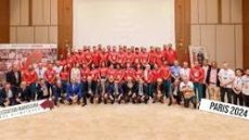 Présentation à Rabat des athlètes marocains qualifiés aux JO Paris-2024