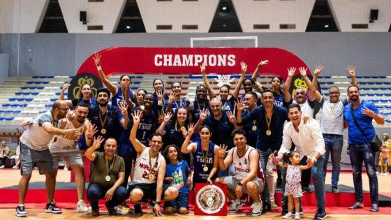 Tanger: hommage en l’honneur de l’équipe féminine de basket de Majd Tanger pour son double sacre