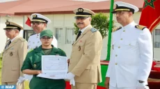 Service militaire: Cérémonie au 7ème CFA de Benslimane à l’occasion de la fin de formation du 38ème contingent des appelés