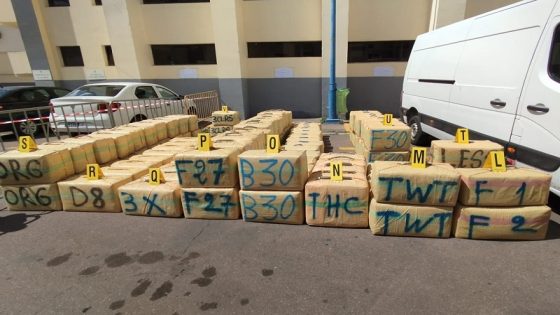 Tanger :Cinq individus arrêtés pour trafic international de drogues