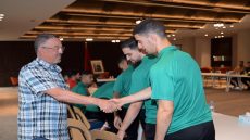 Mondial de futsal (Ouzbékistan-2024) : M. Lekjaa reçoit les membres de la délégation de l’équipe nationale