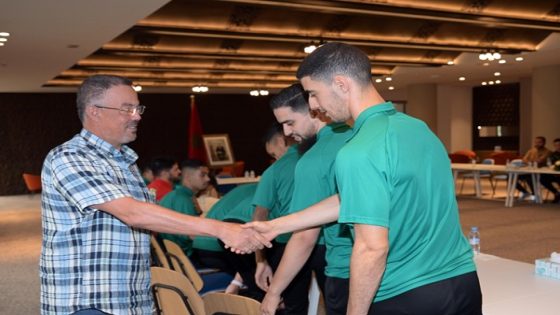 Mondial de futsal (Ouzbékistan-2024) : M. Lekjaa reçoit les membres de la délégation de l’équipe nationale