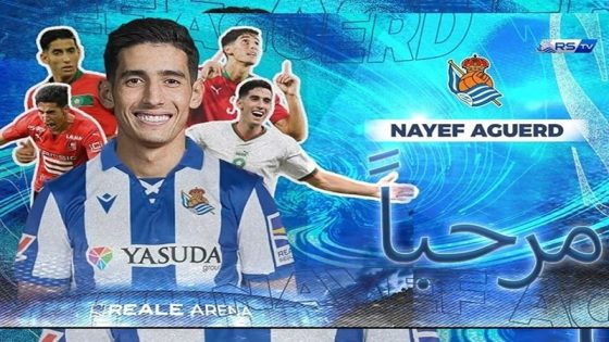 Sport mercato: Nayef Aguerd rejoint officiellement le real soceidad