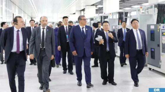 Chine: M. Akhannouch fait le point sur l’état d’avancement des travaux de la gigafactory de Kénitra
