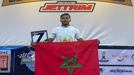Championnat du monde de jet ski : le Marocain Khalil Seddini décroche l’argent en Thaïlande