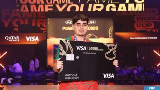 FIFAe World Cup 2024 a riyad : Le gamer Marocain Anas Moussa remporte la médaille d’argent
